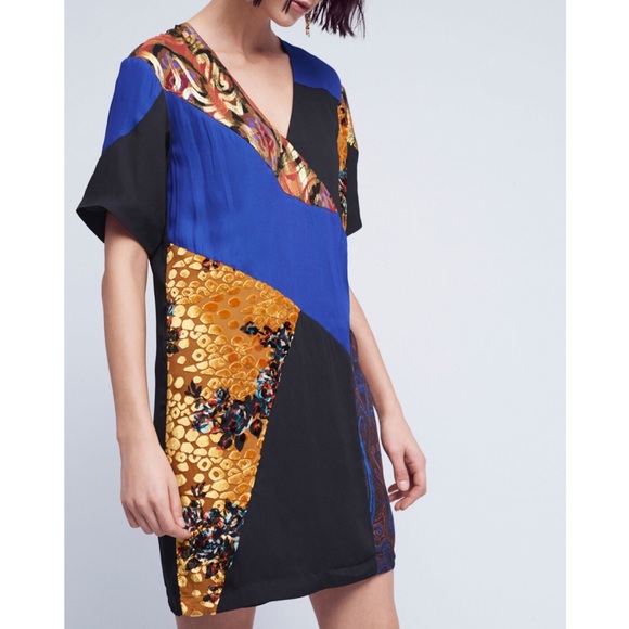 Anthropologie Dresses & Skirts - Anthropologie HD in Paris Velvet Metallic Dress